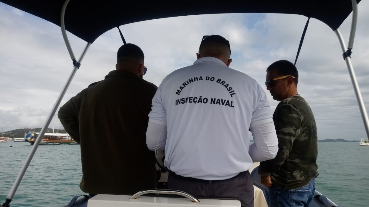 Búzios realiza operação de fiscalização marítima em parceria com a Marinha do Brasil neste fim de semana