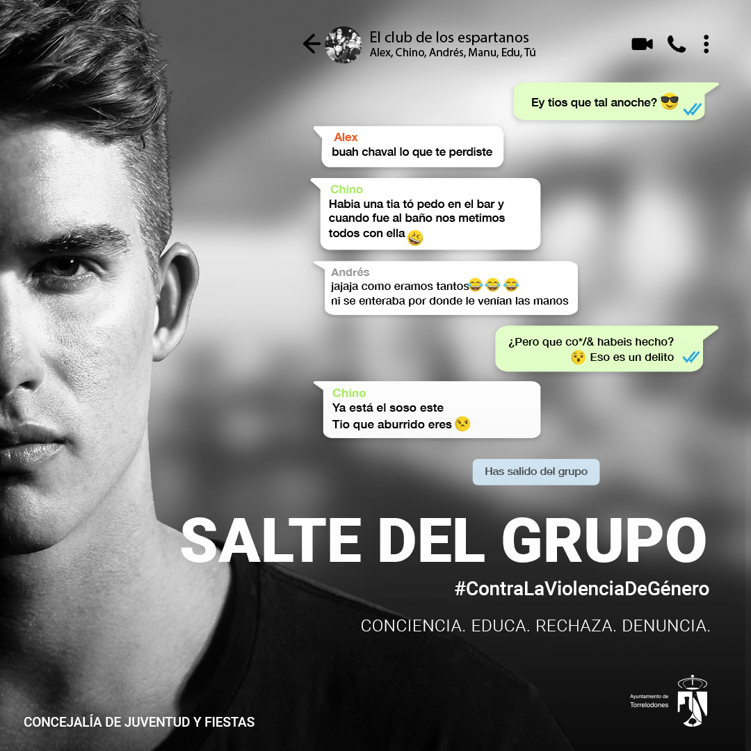 La Concejalía de Juventud y Fiestas lanza una campaña de concienciación contra la violencia, coincidiendo con las fiestas patronales