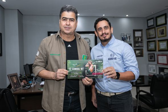 Prefeitura de Cuiab | Prefeito de Cuiab convidado especial e confirma presena na 13 Femoda, um dos maiores eventos econmicos de Mato Grosso