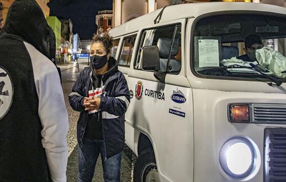 Abrigos da Prefeitura de Curitiba tm noite com recorde de acolhimento