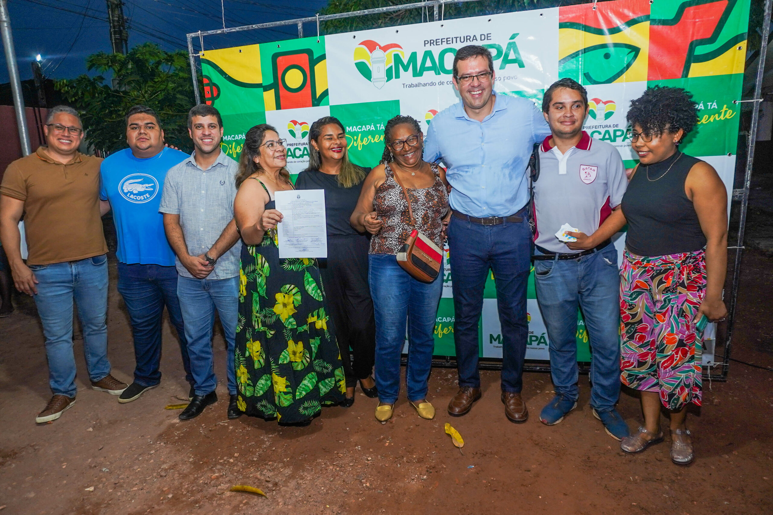 Em Macapá, prefeito Dr. Furlan assina ordem de serviço para pavimentar vias no bairro Jardim Felicidade – Prefeitura Municipal de Macapá