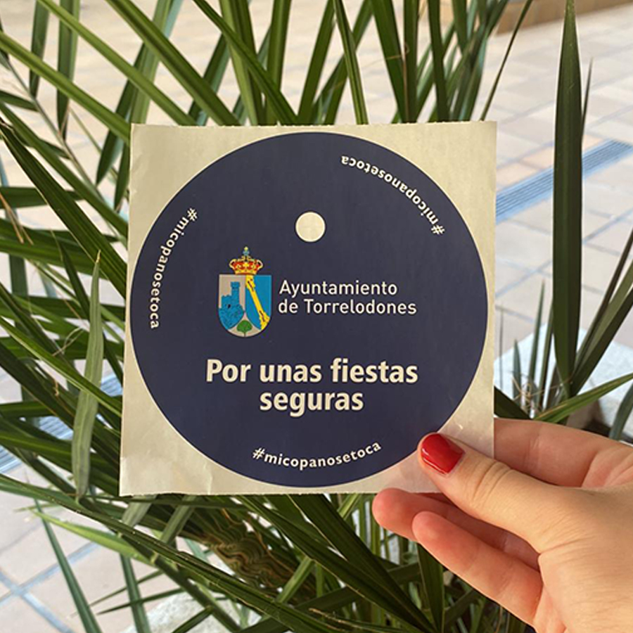 “Mi copa no se toca”, por unas fiestas seguras en Torrelodones