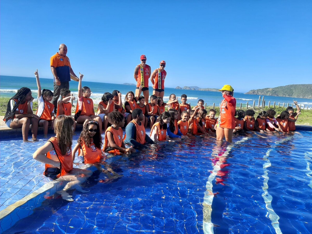 Projeto piloto de “Defesa Civil Mirim” de Búzios termina em grande estilo nas piscinas do Búzios Beach Resort