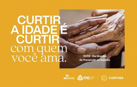 Campanha de valorizao dos idosos alerta sobre a preveno ao suicdio