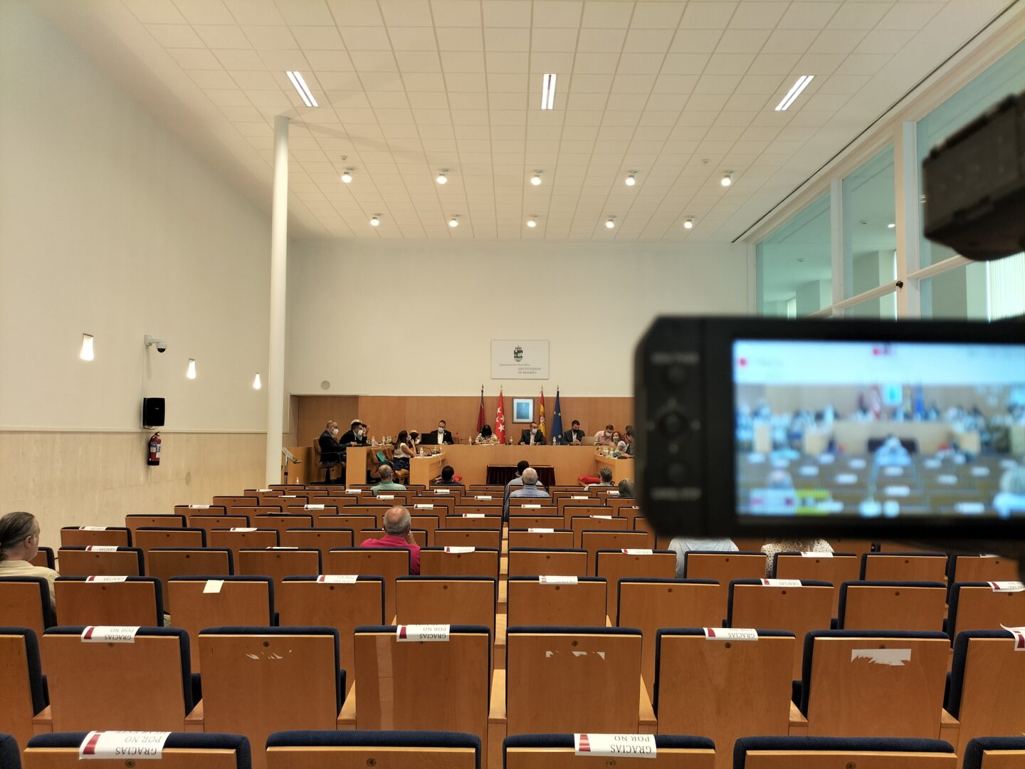 Sesión Plenaria ordinaria del mes de septiembre, hoy en directo a las 18 h.