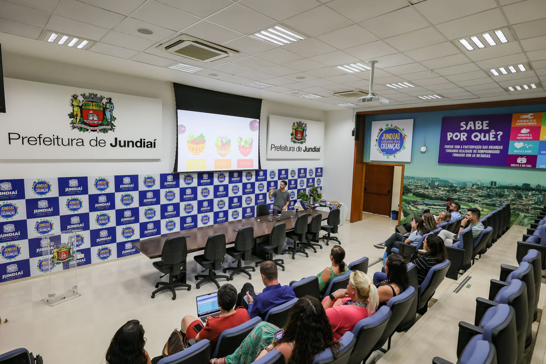 Jundiaí realiza 1ª Reunião da Câmara de Segurança Alimentar