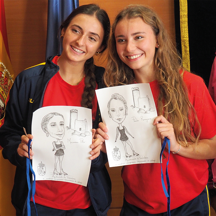 Paula y Macarena, campeonas de Europa