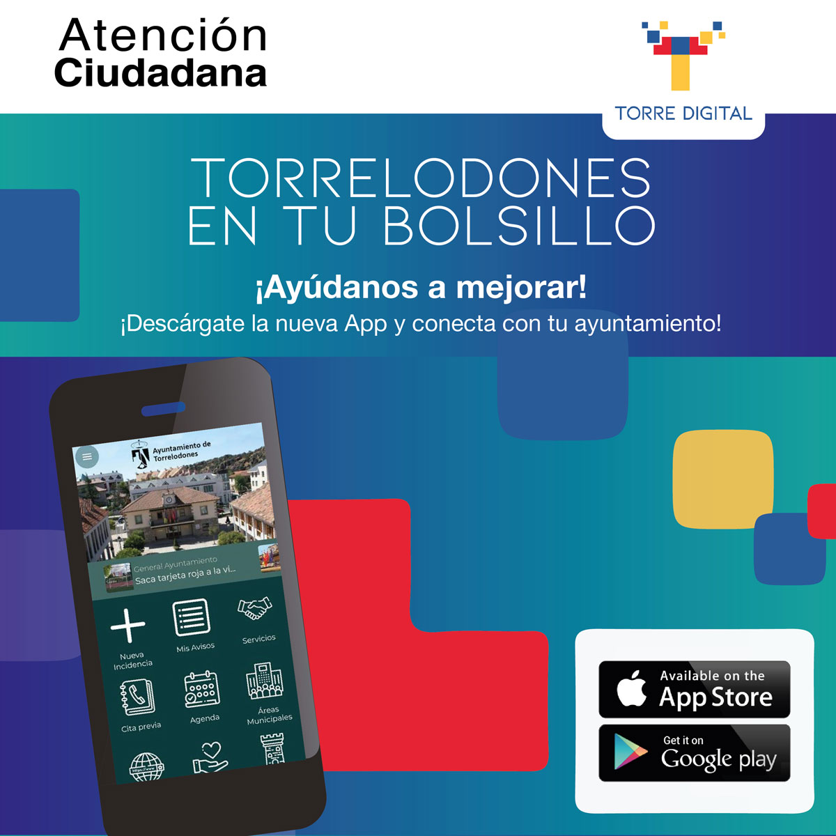 Torrelodones facilita el contacto directo entre Ayuntamiento y vecinos a través de la aplicación Gecor